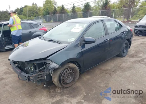 2017 Toyota Corolla Le z USA, uszkodzony, nr VIN 2T1BURHE7HC773924